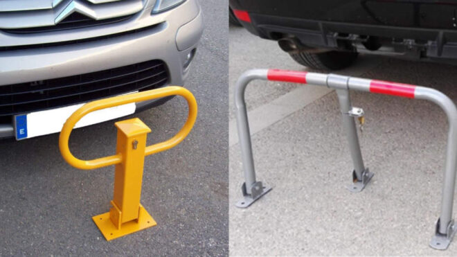 Barreras de PROTECCIÓN para tu plaza de parking